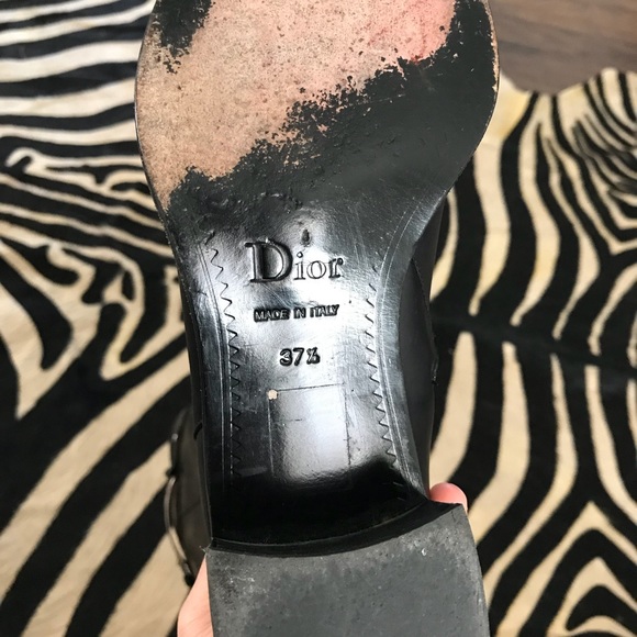 Dior leather boots - Picture 4 of 8